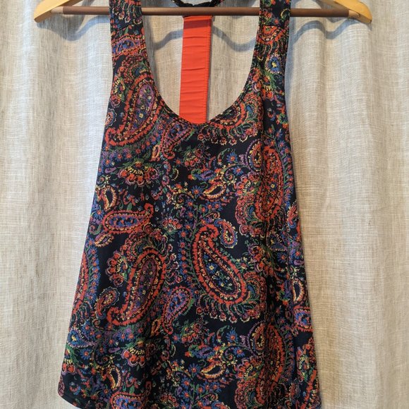 Paisley Racerback Tank - Picture 3 of 5